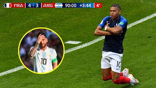 The Day Mbappe Destroyed Argentina \u0026 Made Messi Angry