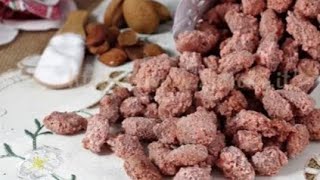 Mandorle Pralinate* Super Buone e facili da realizzare Ricetta Natalizia