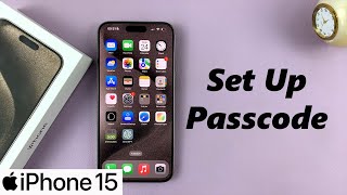 How To Add Screen Lock Passcode On iPhone 15 & iPhone 15 Pro