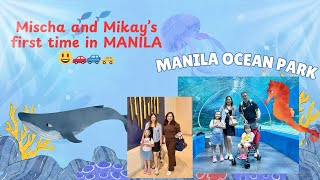 Kids’ first time in Manila!✈️ | H2O Hotel | Manila Ocean Park adventure♥️