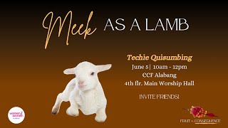 Meek as a Lamb | Techie Quisumbing | Fruit or Consequence