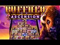 BUFFALO ASCENSION 3X 5X Free Games over 500X win ALL the MULTIPLIERS LAND!