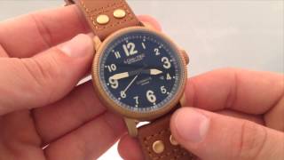 LUM-TEC COMBAT B BRONZE B18 VIDEO WATCH REVIEW