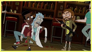 Morty kills Rick (Rick and Morty)