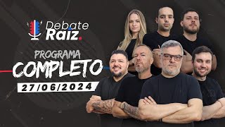 GRÊMIO EMPATA EM GOIÂNIA | INTER PERDE PARA O GALO | DEBATE RAIZ 27/06/24 #186