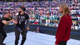 Kevin Owens attacks Roman Reigns before Edge reveals his: SmackDown, Feb. 5, 2021- slowmo