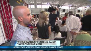 Thousands flock to Javits Center to embrace world-famous 'Hugging Saint' Amma