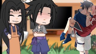 Uchiha family react to sasusaku//pls read desc//incomplete//1/2//