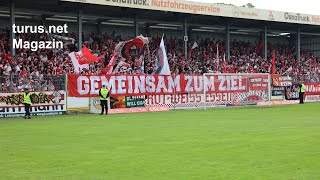 Rot-Weiss Essen Fans in Lotte gegen Rödinghausen
