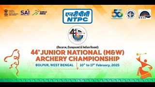 44th JUNIOR NATIONAL (M \u0026 W) ARCHERY CHAMPIONSHIP BOLPUR, WEST BENGAL 12TH TO 17TH FEBRUARY 2025