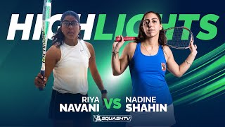 🇺🇸 Navani v Shahin 🇪🇬 | Silicon Valley Open 2024 | RD1 HIGHLIGHTS