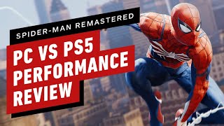 Spider-Man Remastered PC Performance Review - PC vs PS5 vs Steam Deck