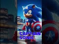 Sonic the Hedgehog and friends became Avengers #shorts #Avengershorts