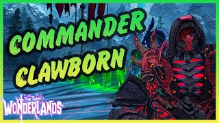 BEST GLOOMBRINGER COMPANION BUILD! (Clawbringer+Graveborn)  -Commander Clawborn - Wonderlands