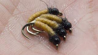 Tie This Killer Caddis Larva in Minutes – Simple \u0026 Deadly!