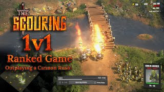 Outplaying a Cannon Rush! 1v1 Ranked Multiplayer - The Scouring (Demo)