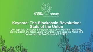 Keynote: The Blockchain Revolution: State of the Union - Don Tapscott