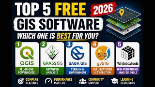 Top 5 FREE GIS Software 2026 — Which One is BEST for You?