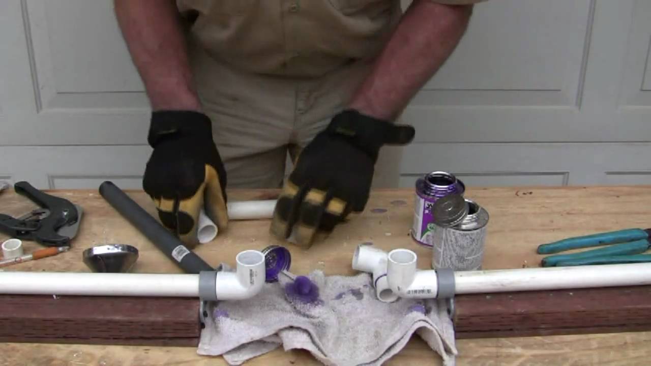 How To Repair PVC Pipe: The Four 90's Method - YouTube