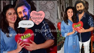 Alia Bhatt Ranbir kapoor with daughter Raha Kapoor celebrating first Valentine’s Day