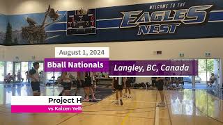 2024-08-01 Project Hoops vs Kaizen Yellow | BBall Nationals