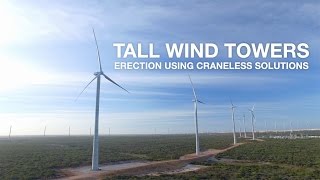 Eolift® by Freyssinet - Major innovation in wind tower erection