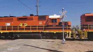 SJVR RCPE 2085 2405 2407 442 440 passing Locan Ave Fresno ca