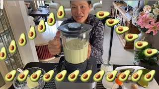 Ep417 วิธีทำอโวคาโดปั่น superfoods สูตรพอลล่าสไตล์  Avocado Smoothies with milk หอม หวาน มัน อร่อย