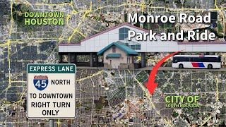 South Houston to Downtown in 10 Minutes via I-45 HOV / Express Lane