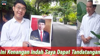 Jokowi Dibikin Penasaran, Warga Dikediaman Bawa Foto Presiden ke-7, Sayang Dibuang Ditandatangani