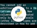 How do I add a new column to a Spark DataFrame (using PySpark)?