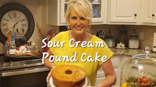 How To Make A Sour Cream Pound Cake