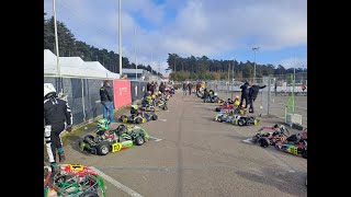 Onboard Karting Minimax Final at Genk Circuit NK 2T  - 22nd to 16th! - TB KART racing team 2024