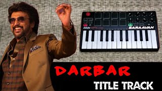 DARBAR | Title Track | Theme | Saraavan | Rajini | Anirudh