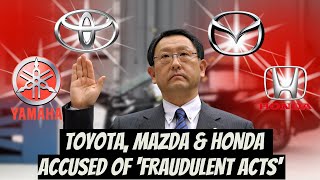 Toyota suspends car shipments as scandal involving Honda & Mazda emerges