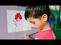 how to draw simple flower. drawing lesson 08. easy painting tutorial for beginners. painting