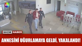 Suç makinesini 'anne sevgisi' yakalattı!