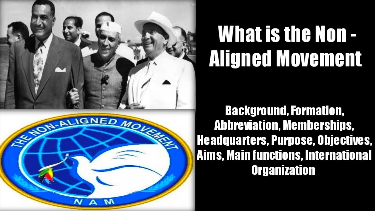 What Is Non-Aligned Movement | NAM | Bandung Conference In 1955 || 5min ...