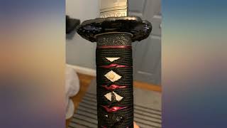 Katana Swords Japanese Swords Samurai Sword,1095 High Carbon Steel Katana,Wave review