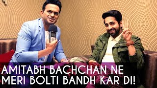 Ayushmann Khurrana says  \