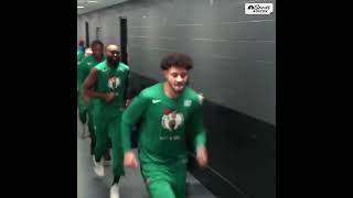 The Celtics are ready to take the floor vs. Minnesota! |Boston Celtics #celtics | celtics news