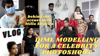 Celebrity Photoshoot with Milla Shakila \u0026 Lisha From Bharathi kannamma 😱 | DIML PHOTOSHOOT VLOG