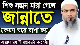 শিশু সন্তান মারা গেলে জান্নাতে ঘর বানানো হয় || মুফতী মুস্তাকুন্নবী কাসেমী Mustakunnabi Kasemi | waz