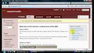 How to Join the Class Wiki
