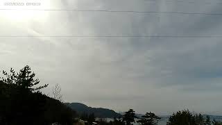 定点タイムラプス0323@福井県美浜町(南の空)06:15-14:15