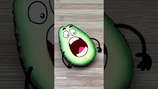 Goodland | Avocado chews gum 🤪 #goodland #shorts #doodles #doodlesart #avocado #
