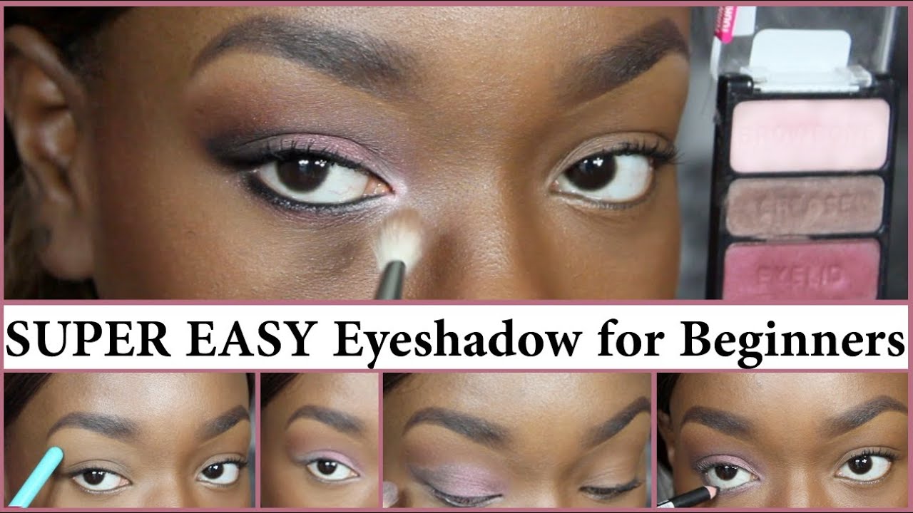 Super Easy Beginners Eyeshadow Youtube