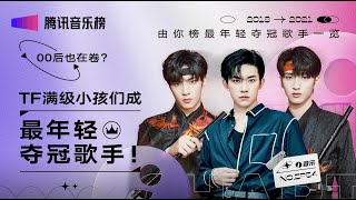 00后也在卷? #TF家族 满级小孩成最年轻夺冠选手！ | 腾讯音乐TME | 2022音乐流行 | #腾讯音乐