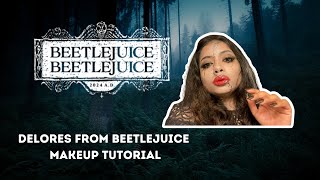 DELORES FROM BEETLEJUICE MAKEUP TUTORIAL