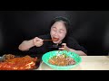 라면먹방 직접 만든 핵폭탄 🔥오이소박이🔥 실비김치 신라면 청양고추 밥 먹방 spicy ramen cucumber kimchi mukbang